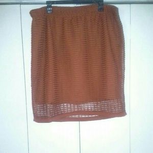 SUPER CUTE CAGED OVERLAY SKIRT 22/24